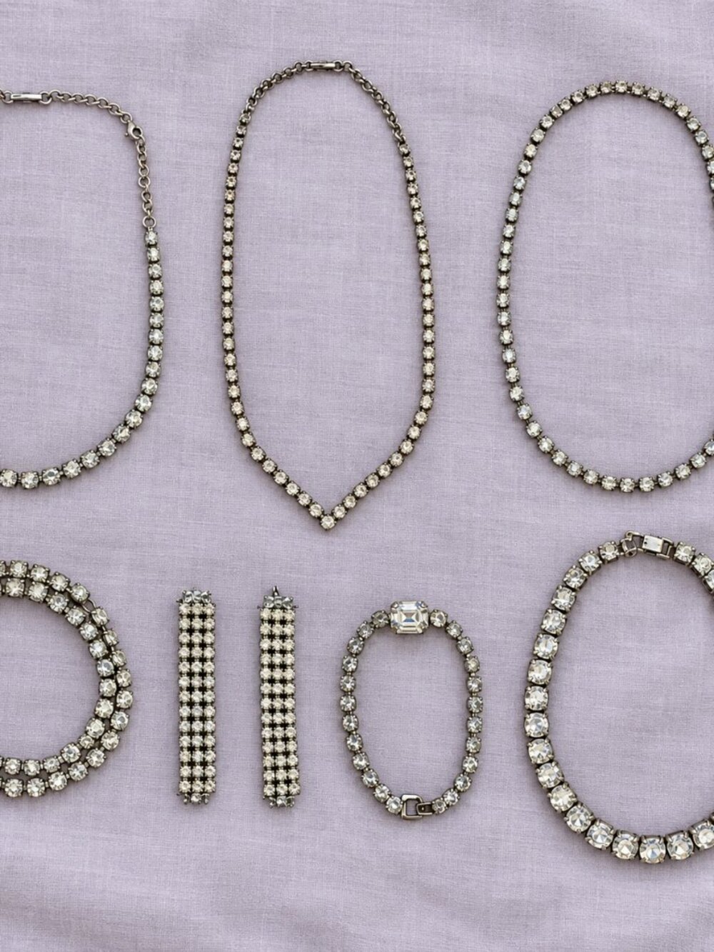 Authentic Mid-Century Costume Jewelry Lot - 8 pieces!